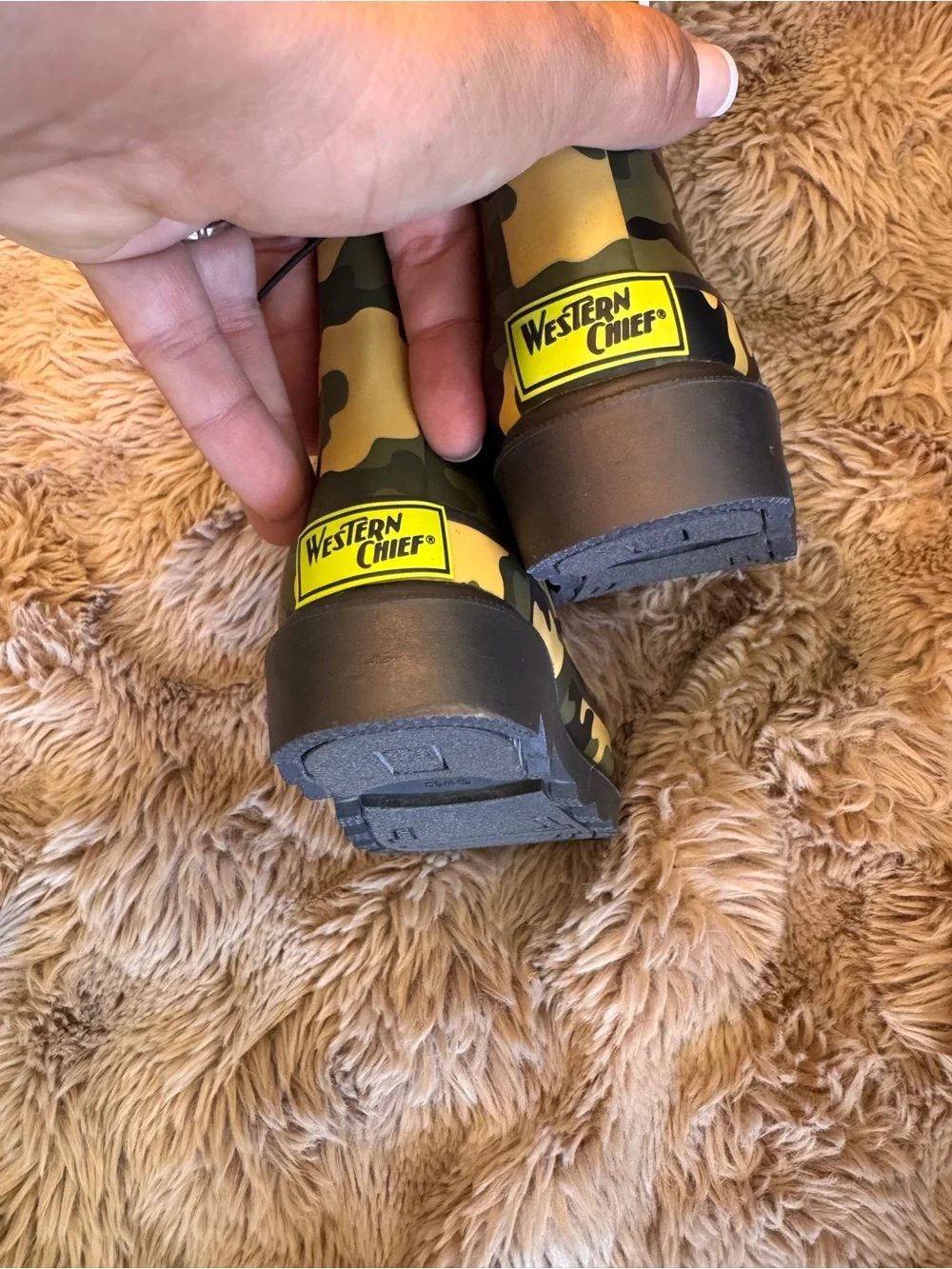 Kids Camo Rain Boots - NWT